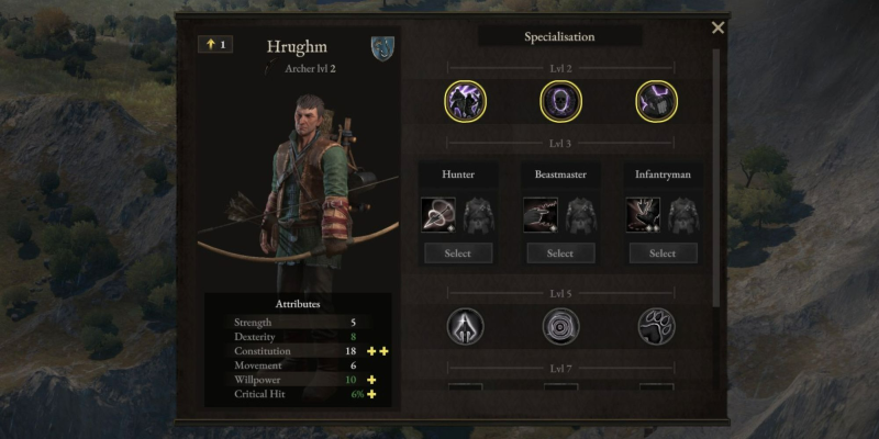 Nhân vật Archer