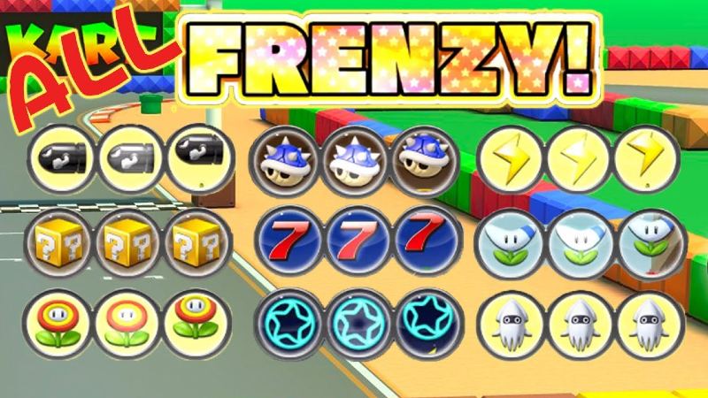 Có rất nhiều loại Frenzy, mỗi loại cho ra một hiệu quả khác nhau