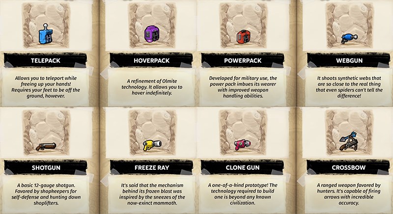 Hệ thống vũ kh&iacute; trong game