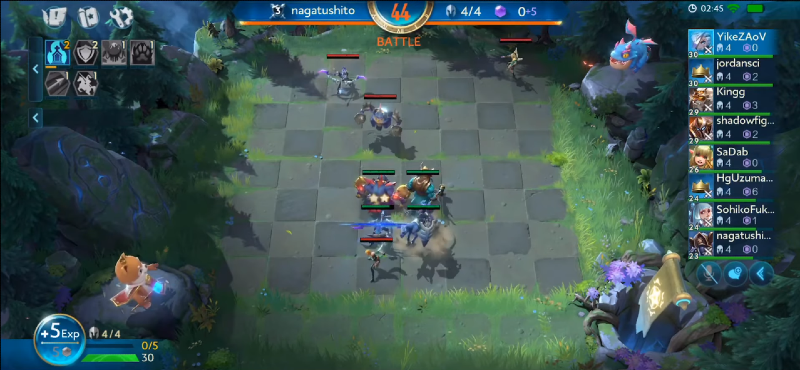 M&agrave;n h&igrave;nh chiến đấu