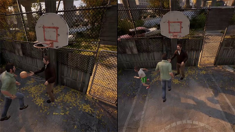 Chơi b&oacute;ng rổ c&ugrave;ng bạn t&ugrave;