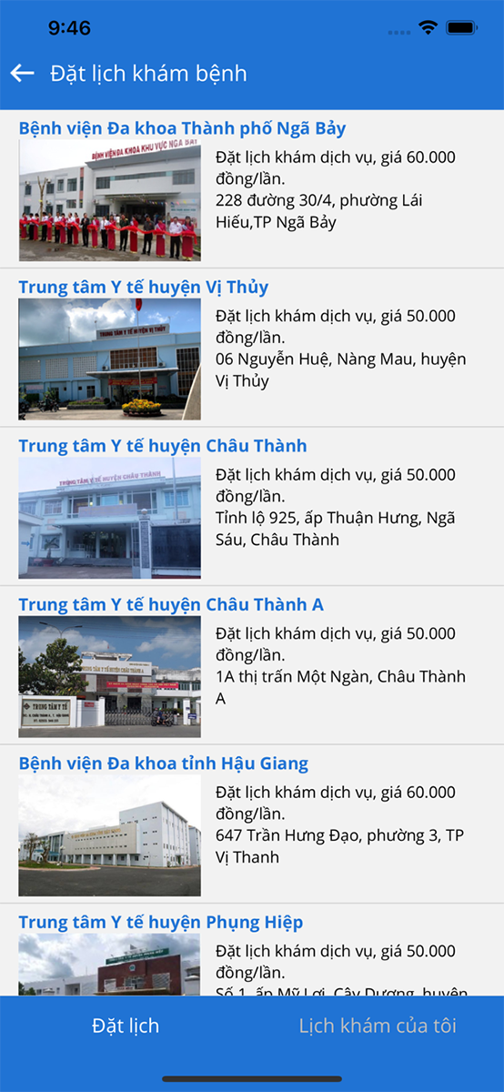 Hỗ trợ đặt lịch khám bệnh từ xa