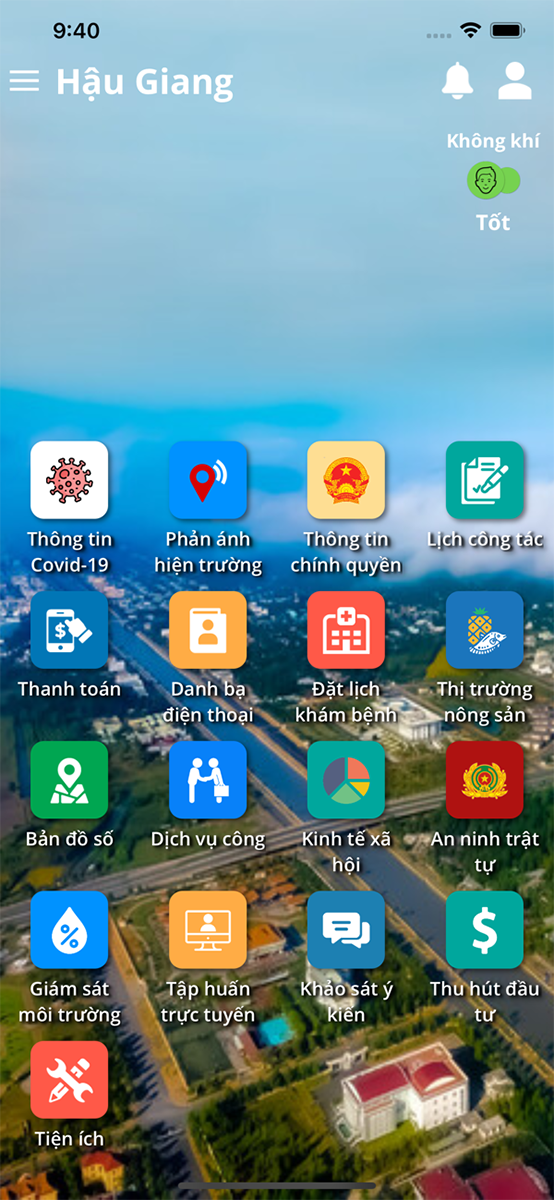 Tương tác giữa người dân với chính quyền thông qua nhiều tính năng hữu ích