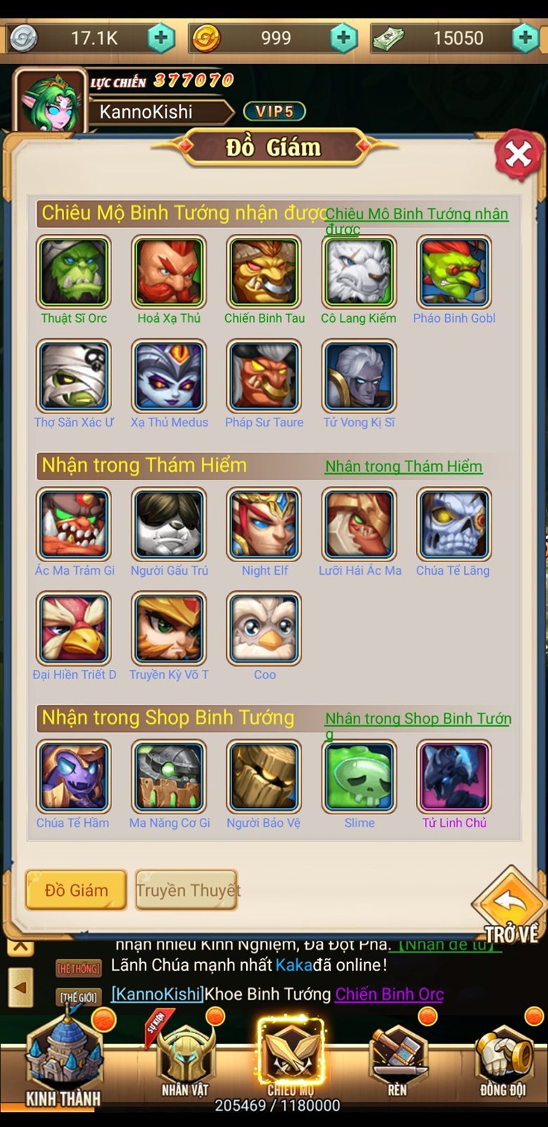 Một số đồng minh