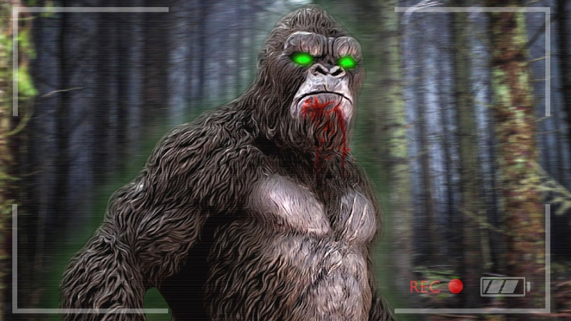 Cận cảnh quái vật Bigfoot
