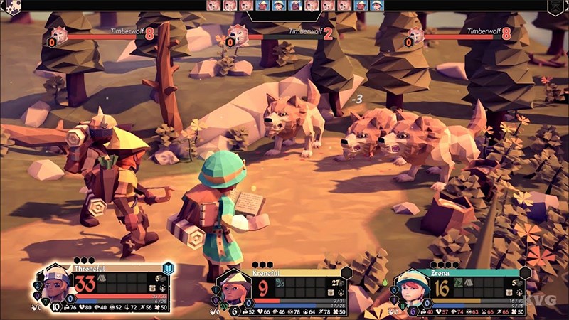 Game l&agrave; sự kết hợp giữa c&aacute;c yếu tố Chiến lược, Chiến đấu JRPG v&agrave; Roguelike