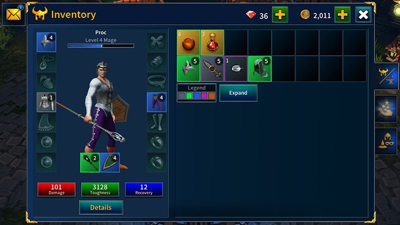 Một số trang bị