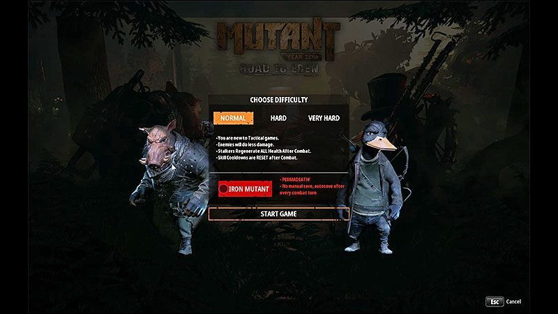 Chọn độ kh&oacute; trước khi chơi.