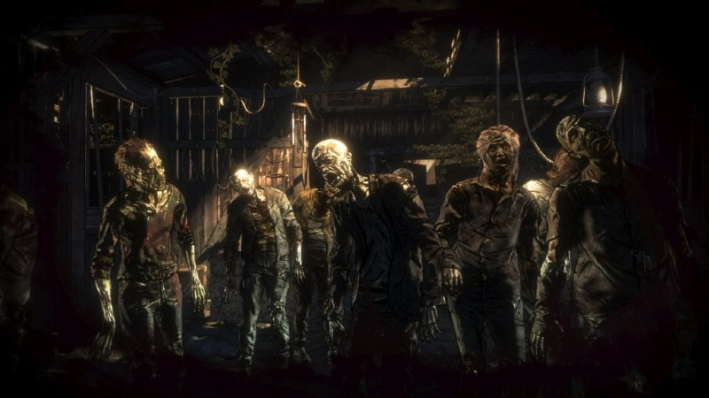 Khi không bị kích động, đàn zombie chỉ loanh quanh ở một chỗ. Khi không bị kích động, đàn zombie chỉ loanh quanh ở một chỗ.