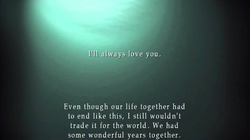 In water ending In water ending