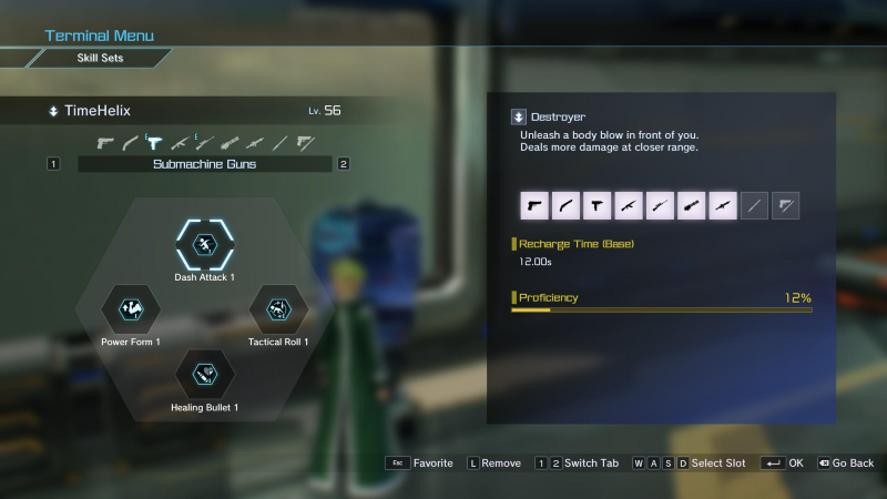 4 kỹ năng nhân vật tùy theo loại vũ khí. 4 kỹ năng nhân vật tùy theo loại vũ khí.