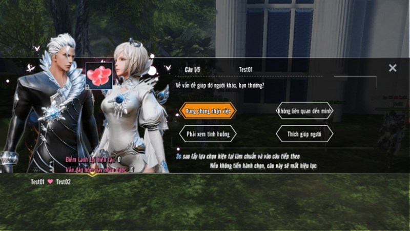 T&iacute;nh năng kết h&ocirc;n