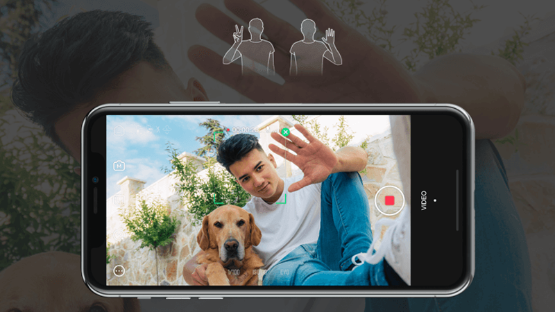 ddd Điều khiển gimbal bằng cử chỉ