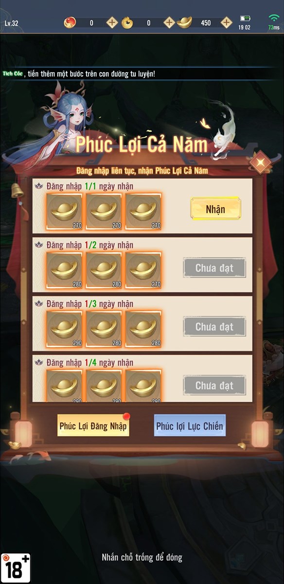 Một số nhiệm vụ trong game