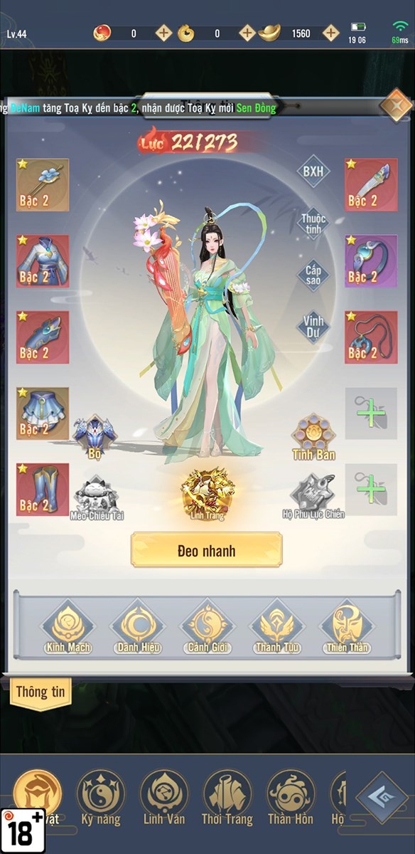 Một số trang bị