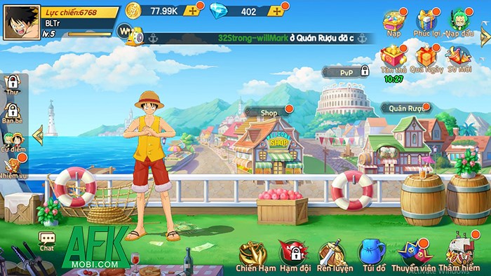 thuyết - Mẹo, thủ thuật cho Kho Báu Truyền Thuyết - Game One Piece 3D Thế Hệ Mới Do-hoa-700x394