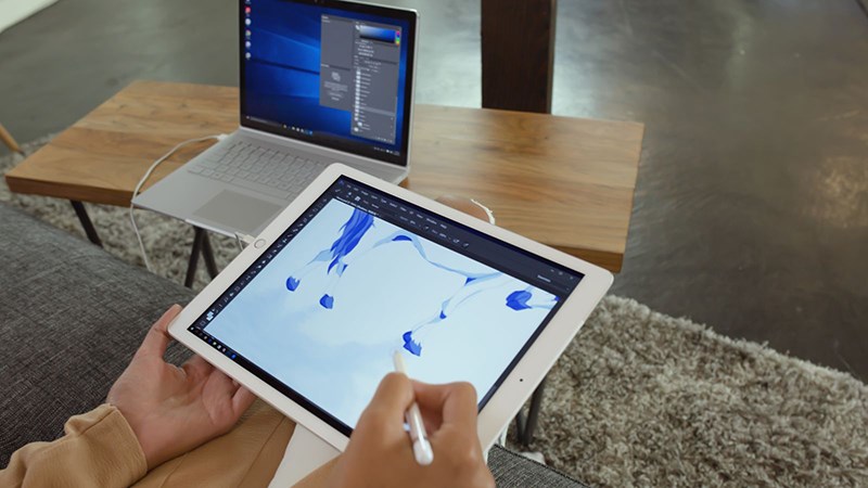 Duet Display cho phép iPad kết hợp với Apple Pencil để trở thành bảng vẽ đồ họa chuyên nghiệp Duet Display cho phép iPad kết hợp với Apple Pencil để trở thành bảng vẽ đồ họa chuyên nghiệp