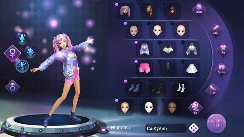 Nh&acirc;n vật nữ