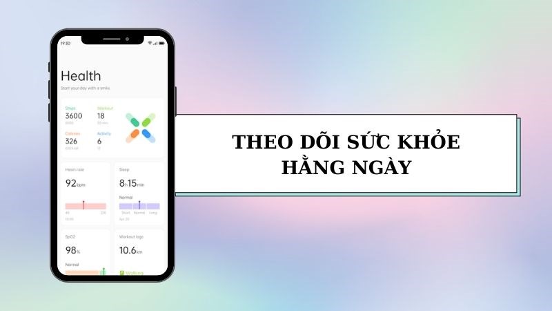 Theo dõi sức khỏe tổng hợp hằng ngày Theo dõi sức khỏe tổng hợp hằng ngày
