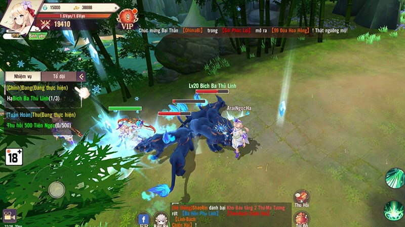 Chiến đấu ti&ecirc;u diệt qu&aacute;i vật