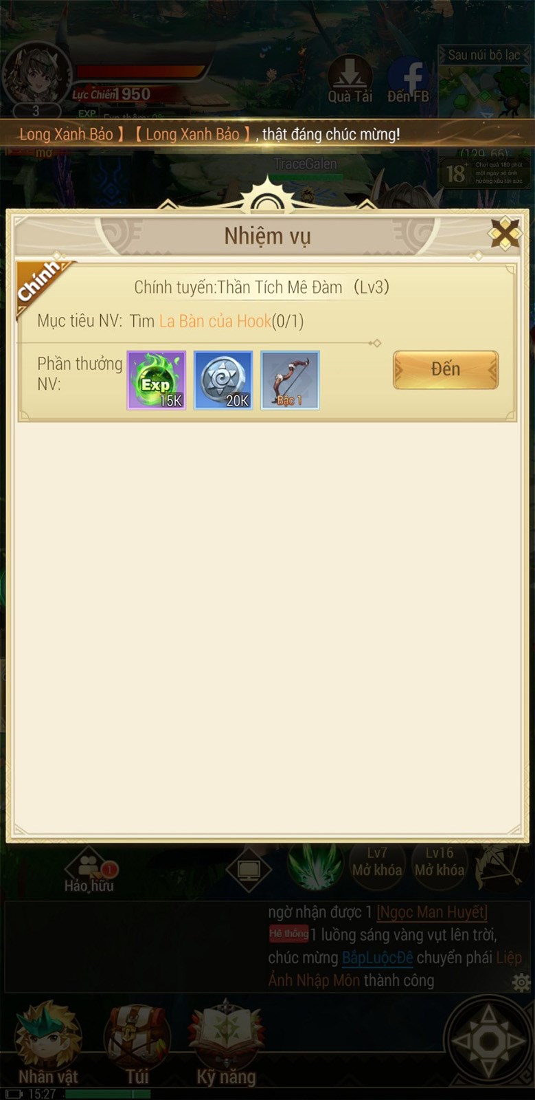 Một nhiệm vụ trong game