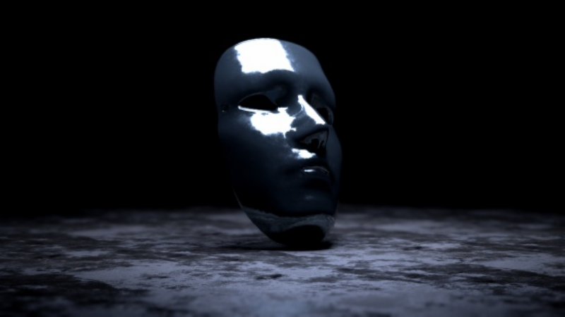 Mặt nạ được tạo thành từ 7 mảnh ghép Mặt nạ được tạo thành từ 7 mảnh ghép