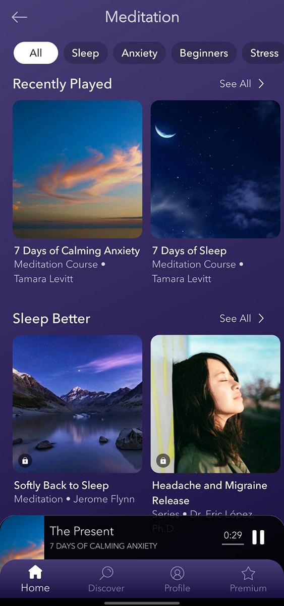 Thiền c&ugrave;ng Calm