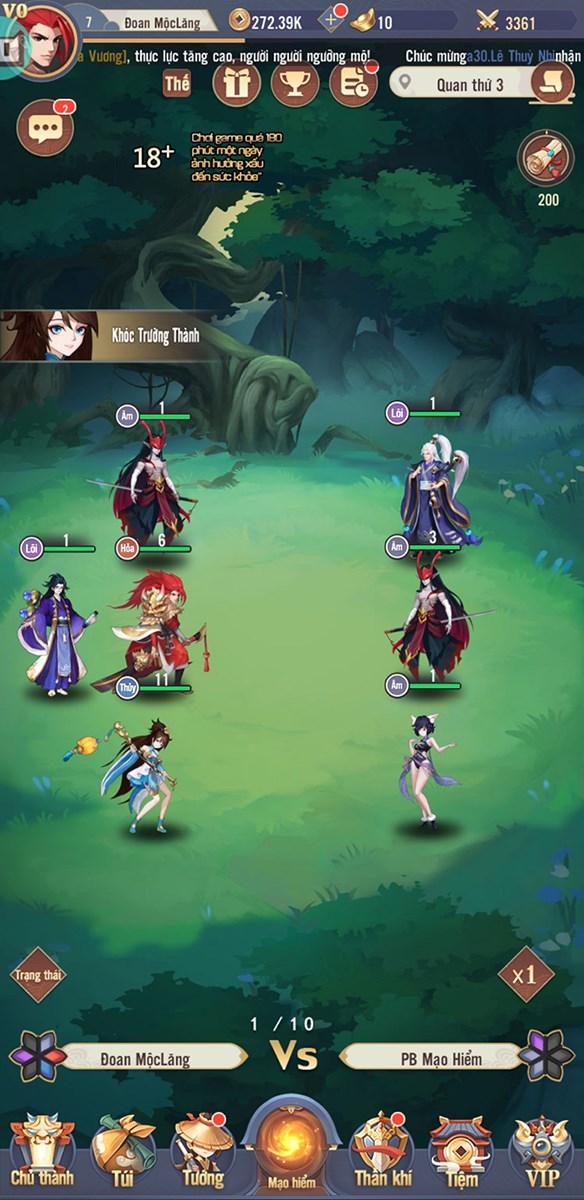 Chiến đấu với kẻ th&ugrave;