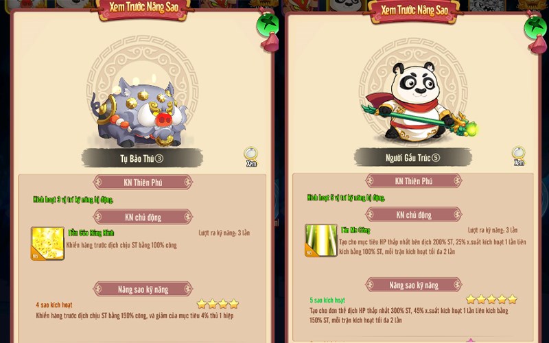 Linh th&uacute; trong game