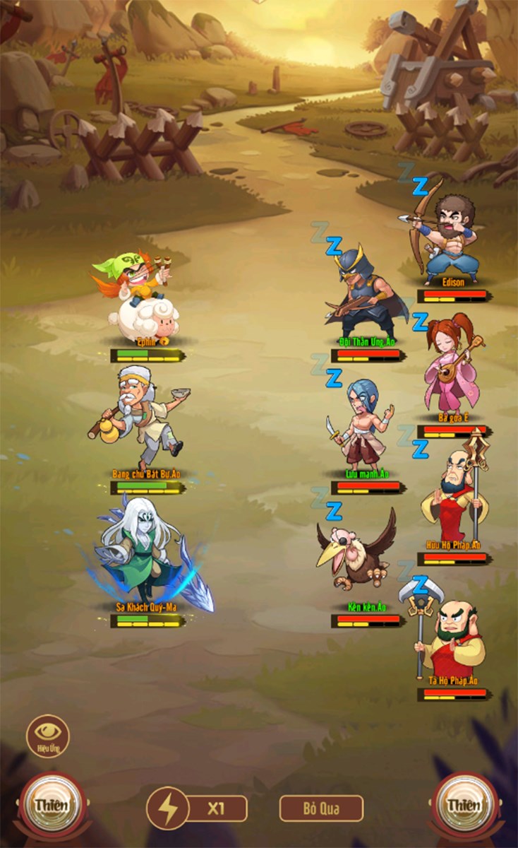 Nhiệm vụ của người chơi l&agrave; x&acirc;y dựng đội h&igrave;nh dựa tr&ecirc;n những nh&acirc;n vật c&oacute; sẵn