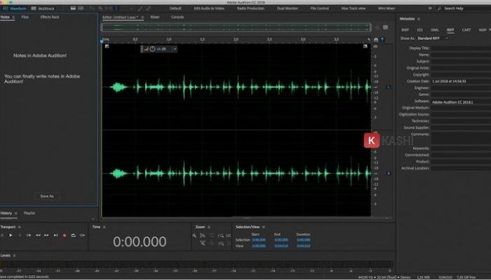 phần mềm Adobe Audition