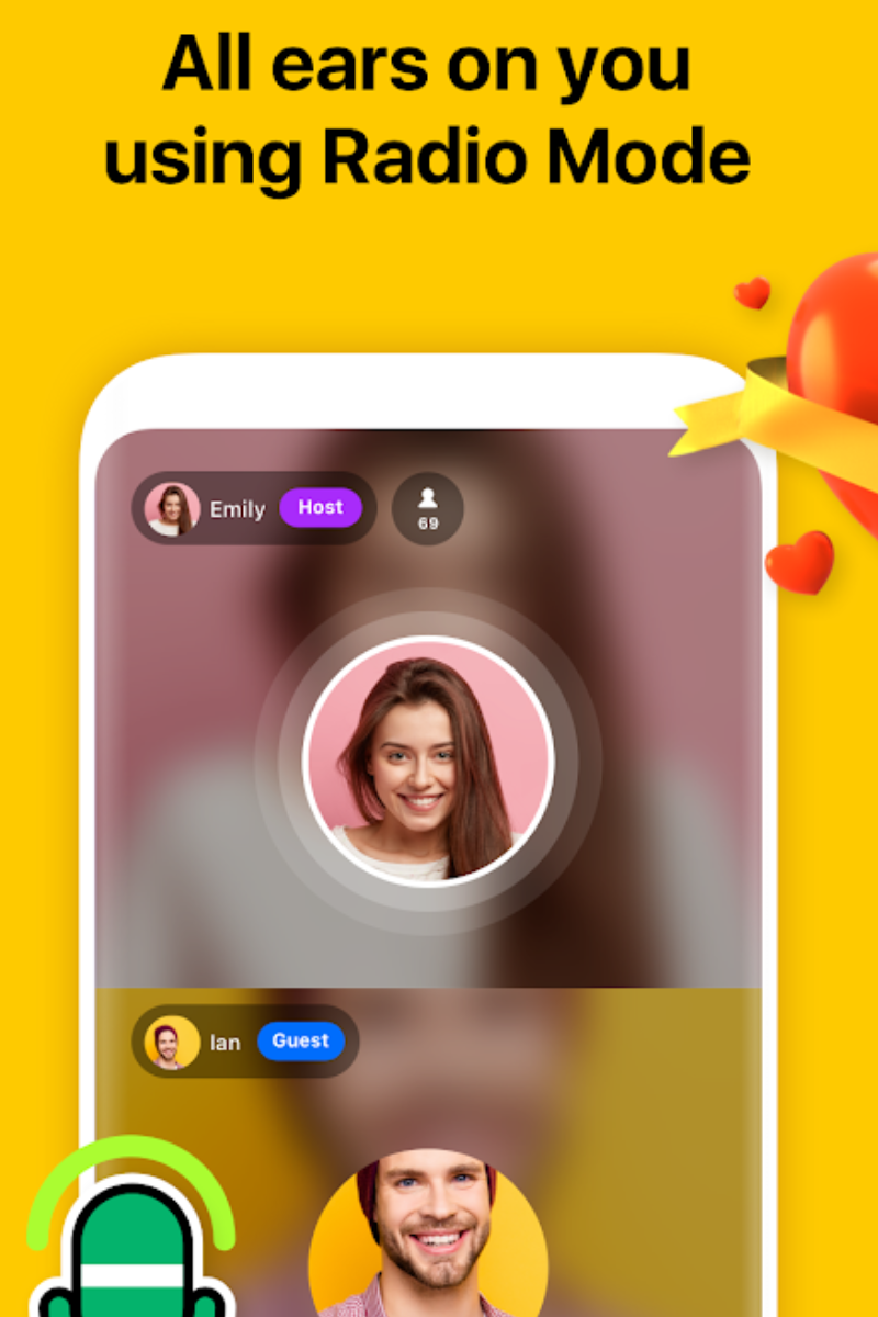 Chế độ live radio độc đáo Chế độ live radio độc đáo