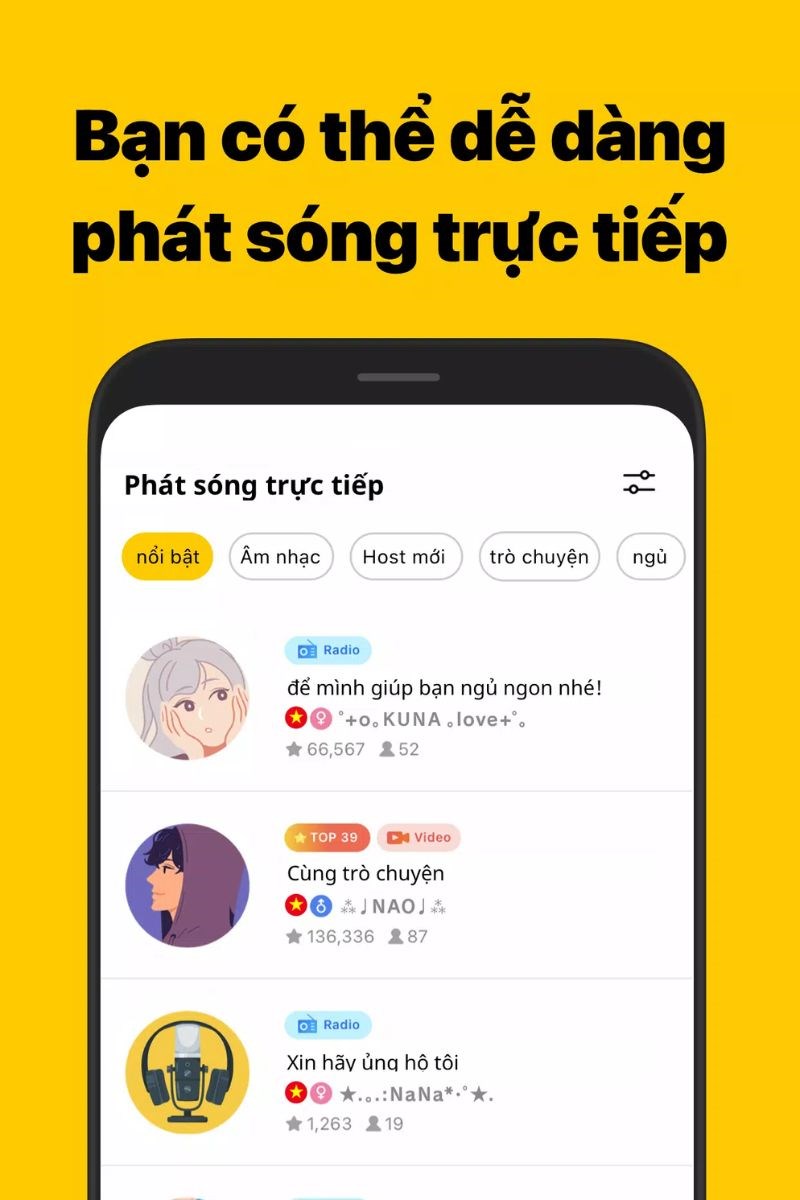 Giao diện dễ thương, dễ thao tác Giao diện dễ thương, dễ thao tác