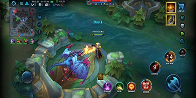 Đồ họa khung cảnh trong game được thiết kế ch&acirc;n thực