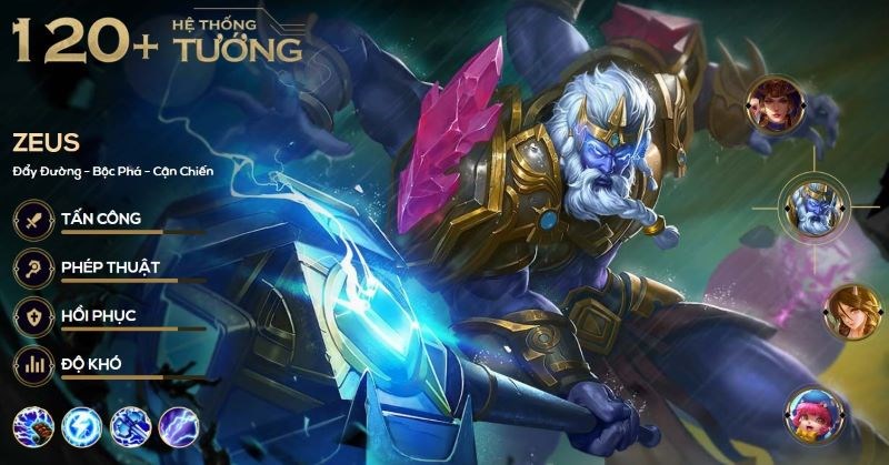 Kỹ năng mới lạ của tướng