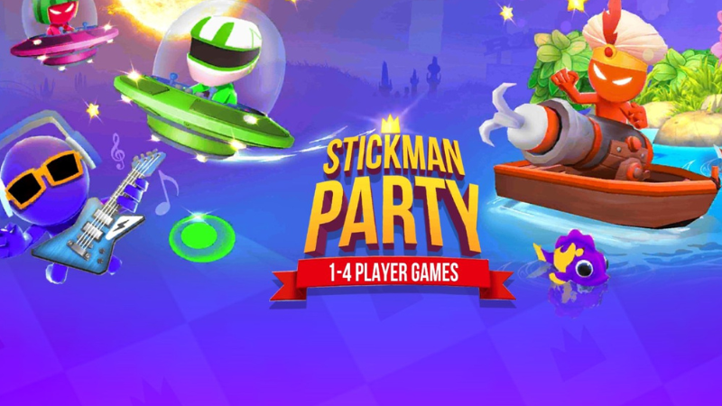 Tải Stickman Party: Game online 1 2 3 4 người chơi miễn phí