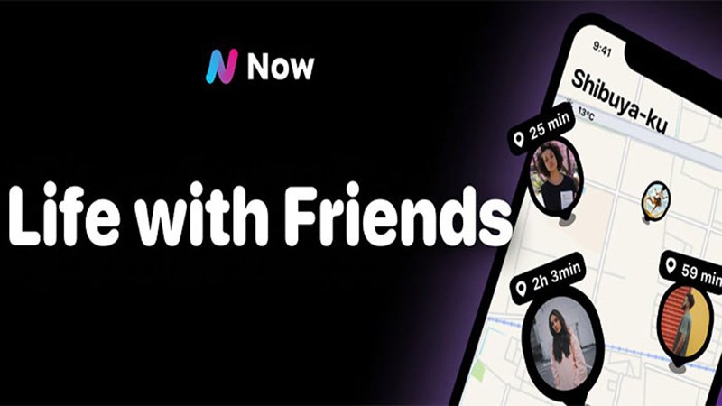 Now - Find Friends and Family: Ứng dụng định vị vị trí bạn bè, người thân