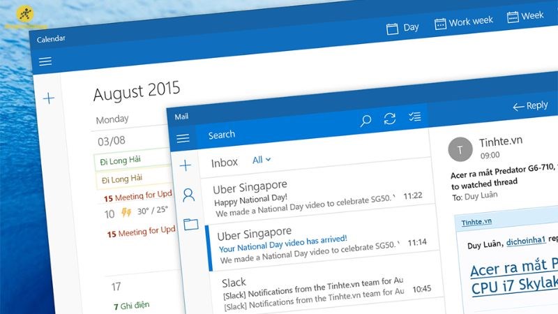 Chuyển đổi giữa c&aacute;c mục dễ d&agrave;ng 