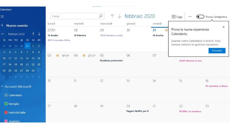 T&ugrave;y chỉnh giao diện lịch theo ng&agrave;y, th&aacute;ng, năm