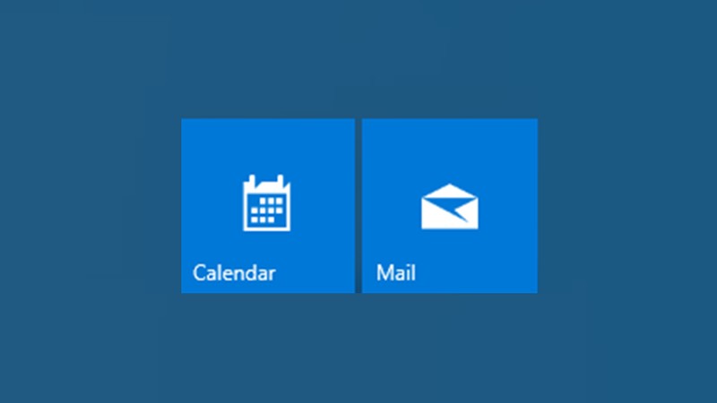 Ứng dụng Mail and Calendar