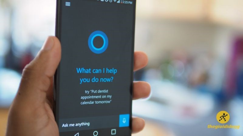 Cortana hỗ trợ sử dụng bằng giọng n&oacute;i