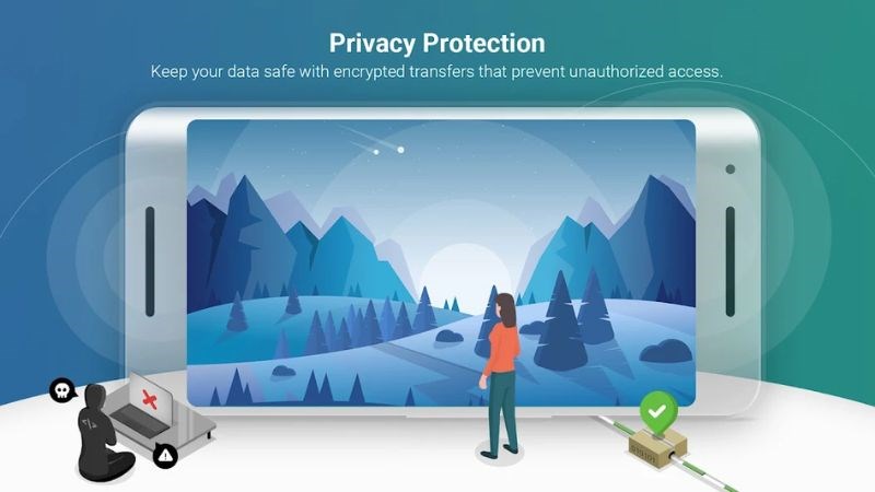 Bảo mật tốt khi truyền dữ liệu