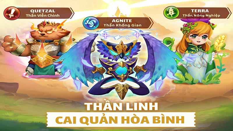 Cốt truyện hấp dẫn với c&aacute;c vị thần cai quản