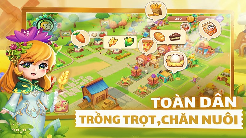 Thị Trấn Củ Cải ZingPlay