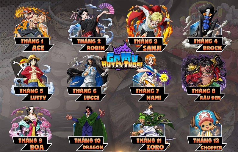 Hệ thống nhân vật phong phú Hệ thống nhân vật phong phú