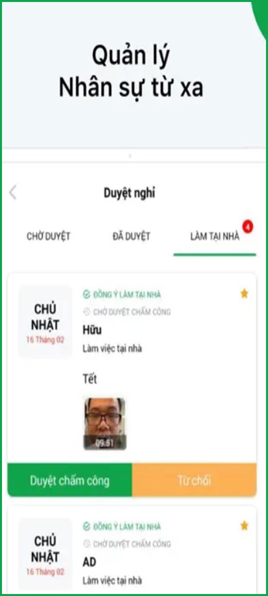 Hỗ trợ đăng k&yacute; v&agrave; quản l&yacute; nh&acirc;n sự dễ d&agrave;ng