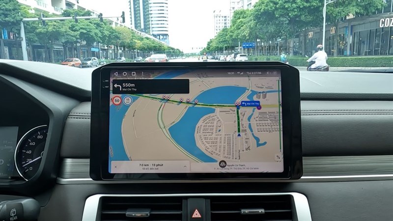 Kết nối Vietmap với màn hình hiển thị Oto