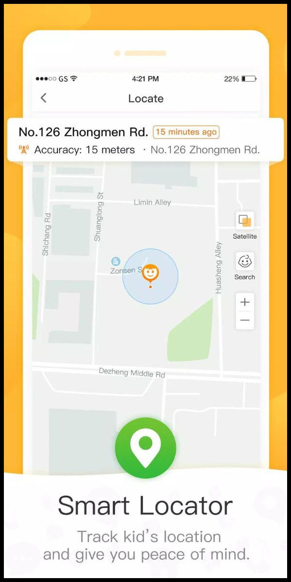 Chức năng GPS th&ocirc;ng minh