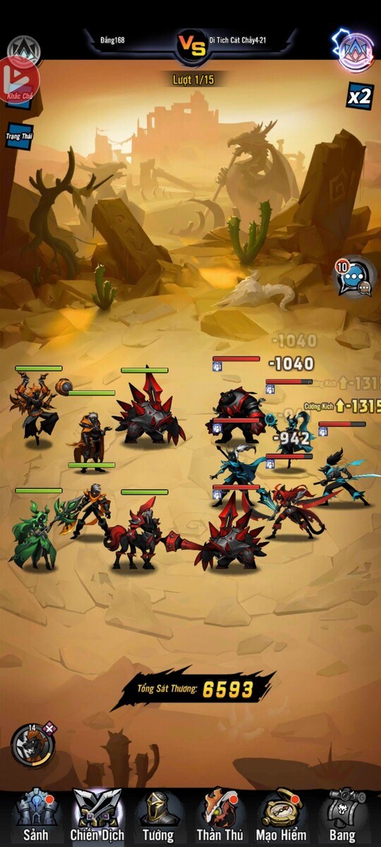 Lối chơi đ&aacute;nh theo lượt