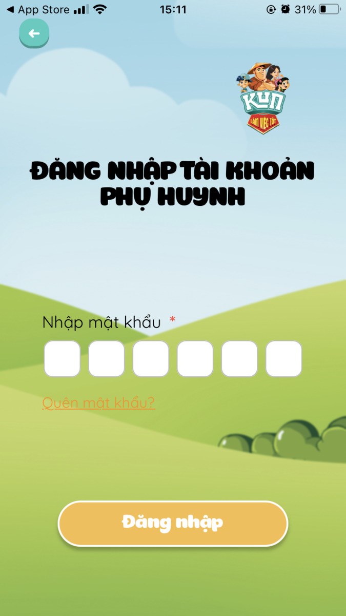 Được kết nối với phụ huynh theo dõi